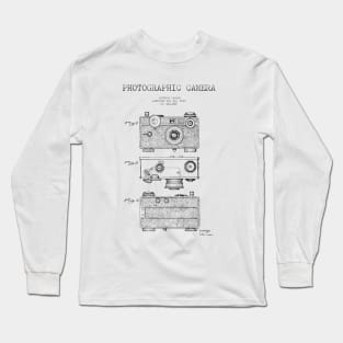 Camera Patent Long Sleeve T-Shirt